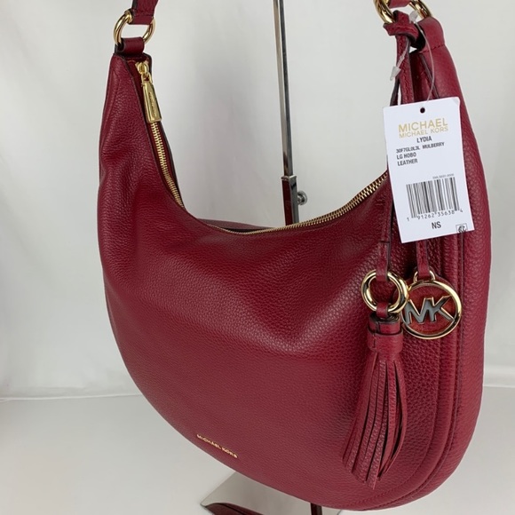 SOLD 🆕 Michael Kors Pebble Leather Lydia Shoulder Bag - Picture 5 of 14